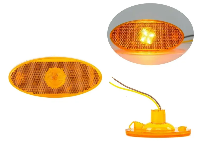 LED Габарит Оранжев 12V за Renault Master Mk3 Opel Movano Mk2 2010+ - 0