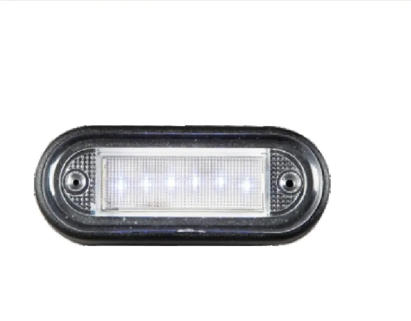 LED ЛЕД Диоден Маркер Габарит Токос Червен Червена Светлина За Бус Ван Ремарке Каравана и др. 12V 9 х 3,5 cm - 0