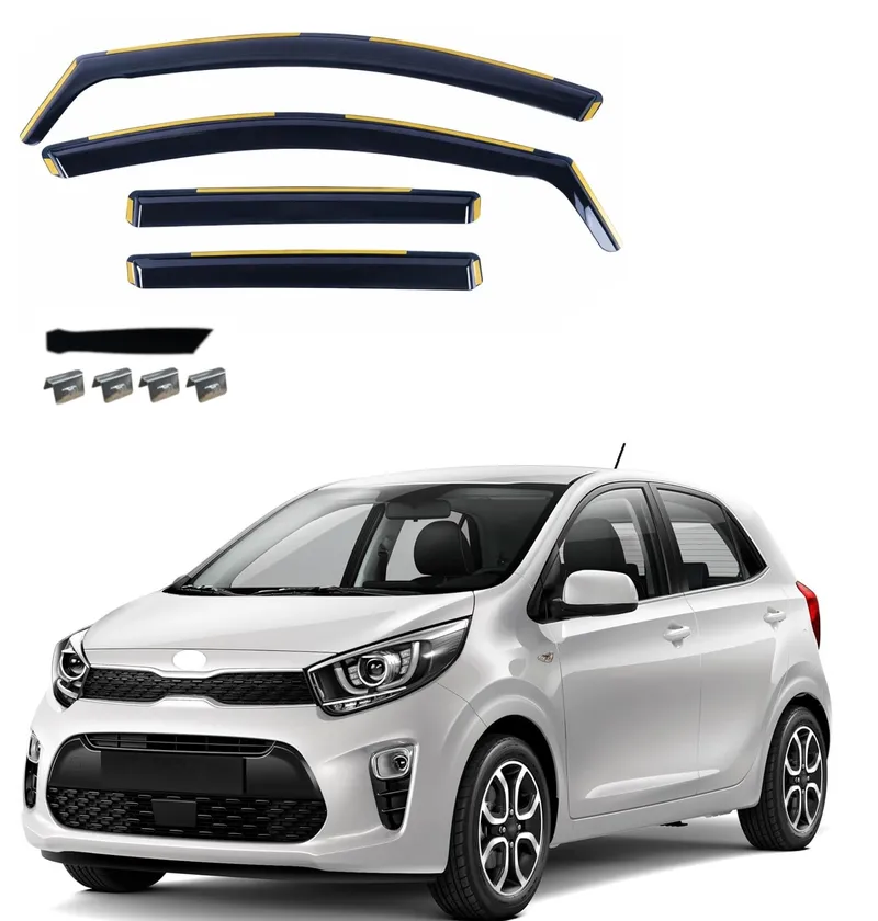 Комплект от 4бр. ветробрани за KIA PICANTO III 5D 2017 г. + - 0