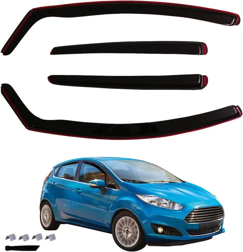 Комплект от 4бр. ветробрани за FORD FIESTA MK7 5 врати 2008-2017 - 0