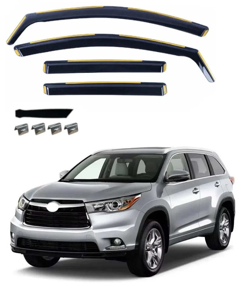 Комплект от 4бр. ветробрани за TOYOTA HIGHLANDER III 2013 - 2019 г. - 0