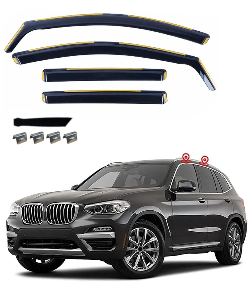 Комплект от 4бр. ветробрани за BMW X3 G01 2017 - 2023 г. - 0