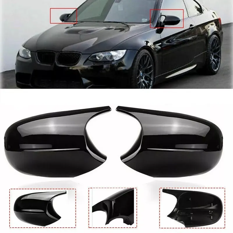 Комплект М-Style капаци за странични огледала за BMW Series 1 / 3 Facelift E81 E82 E87 E88 E90 E91 E92 E93 - 0