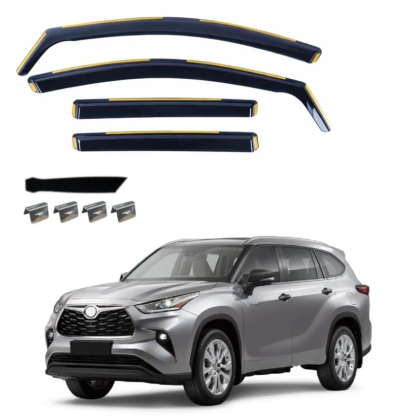 Комплект от 4бр. ветробрани за TOYOTA HIGHLANDER IV 5D 2020 г.+ - 0