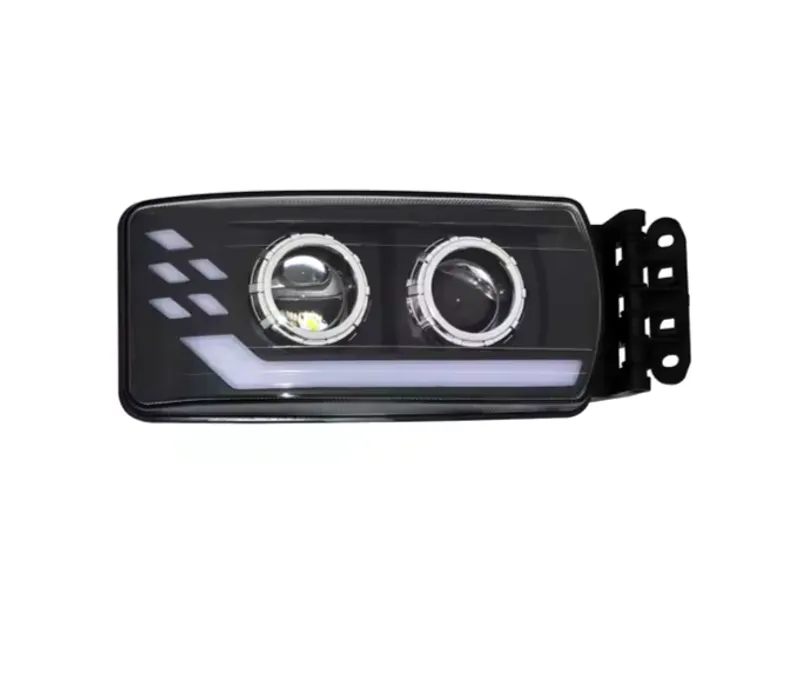 Десен LED Фар за IVECO STRALIS 24V – DRL, Startup Effect, Лупи, OEM 5801571745 - 0