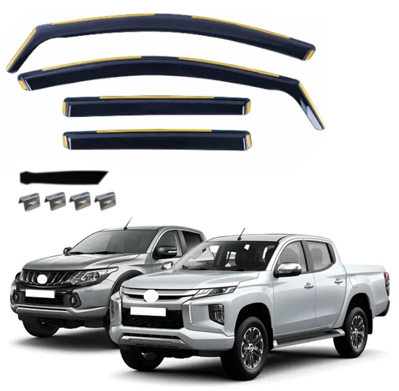 Комплект от 4бр. ветробрани за MITSUBISHI L200 V 4DOORS / Triton V 2015 - 2023 г. - 0