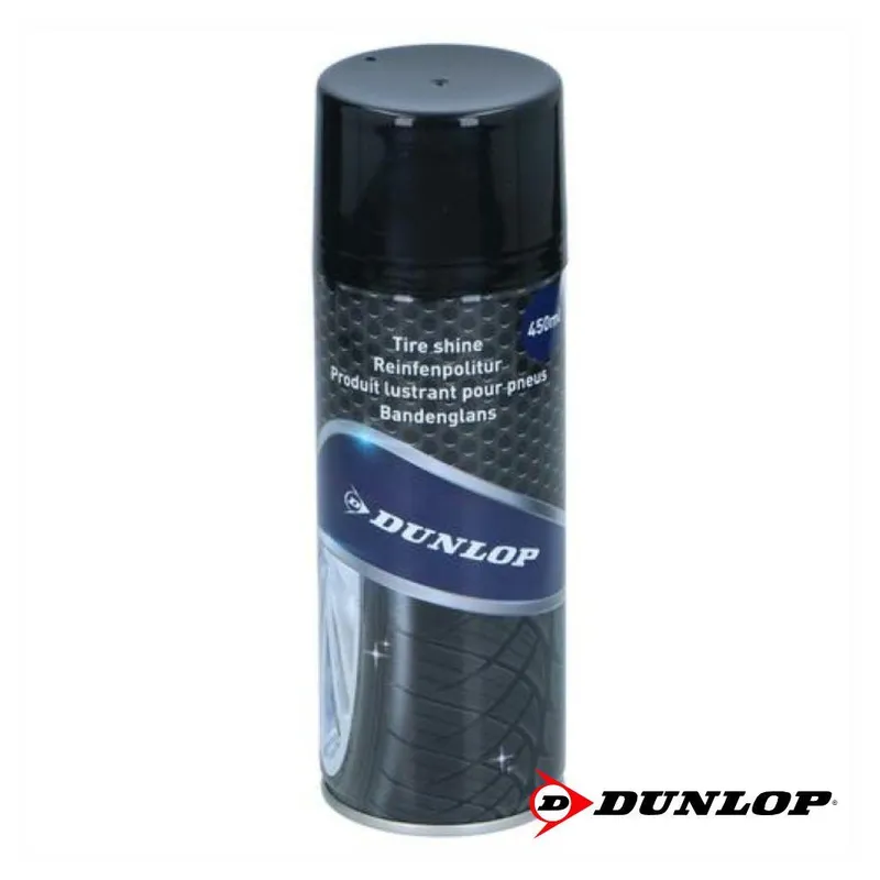 Препарат спрей за почистване и блясък на гуми Dunlop 450ml - 0