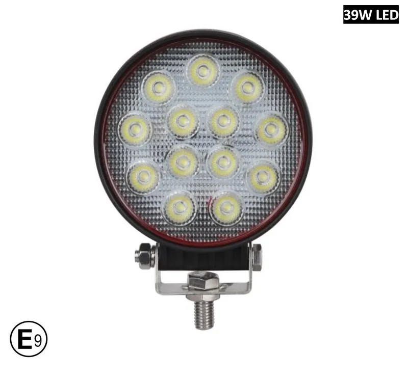 12См 39W Супер Мощен Кръгъл PRO Led Диоден Халоген Лед Лампа Прожектор 12V 24V - 0