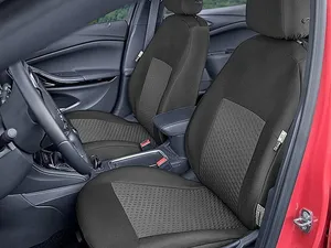 Пълен Комплект Тапицерия Kegel за предни+задни седалки на Skoda Yeti 2013-2017 Черна Текстил