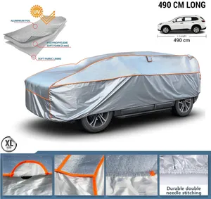Покривало Против Градушка за SUV/Джип размер XL с дължина 490x178x120 см – 5мм Защита от Градушка, Дъжд, Сняг и UV Лъчи