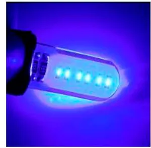 LED Лед Диодни Крушки За Габарит, Т10 W5W, COB 12-Core, 12V, Синя, Canbus - Error free , Без грешки