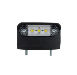 LED Плафон / Осветление за Регистрационен Номер - 3 диода 12V-24V