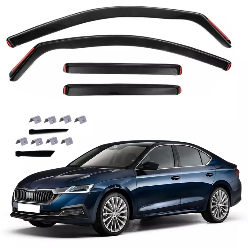 Комплект от 4бр. ветробрани за SKODA OCTAVIA 4 - седан - 2020+ - 0