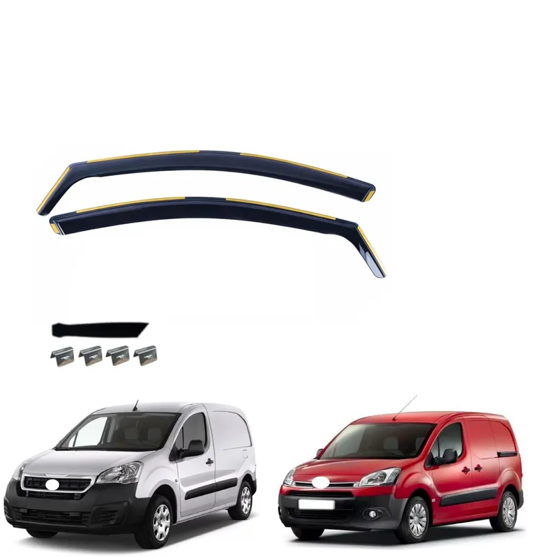 Комплект от 2бр. ветробрани за Peugeot Partner II Tepee / Citroen Berlingo II 2008 - 2018 г. - 0