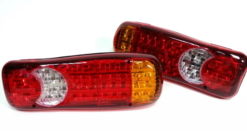 Комплект LED Диодни стопове 12V Волта бус камион ТИР ремарке - 0