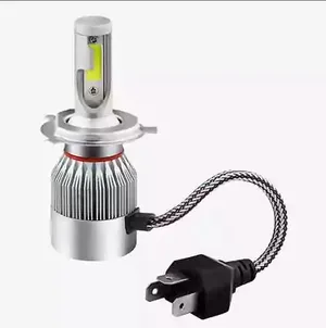 Комплект от 2 броя LED диодни крушки за фар фарове H4 12V 36W