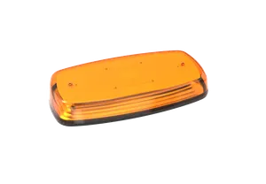 Оранжева 12-24V Лед Led Аварийна Сигнална Лампа Маяк Буркан с Магнит За Пътна Помощ Платформа и др.