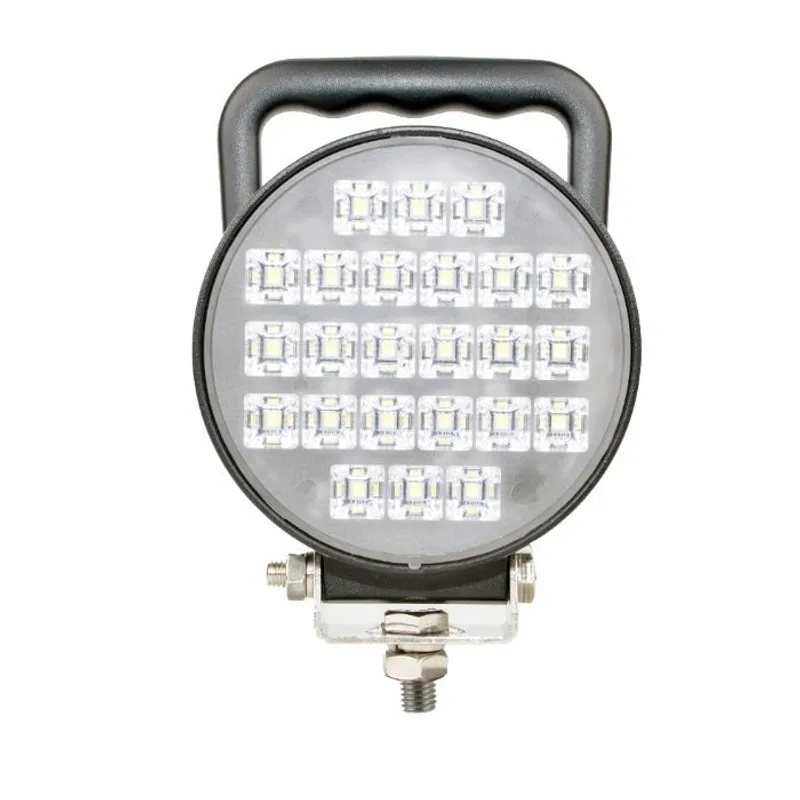 24W 2040lm LED ЛЕД Диоден Фар Работна Лампа Прожектор С Дръжка и Ключ - 0