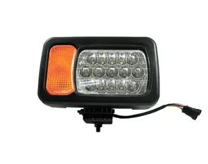 Десен фар 16LED къси / дълги светлини мигач рефлектор подходящ за трактор комбайн багер и др.