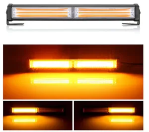 30 Cm Сигнална Аварийна Блиц Маяк Led Бар Лампа Пътна Помощ Платформа 12V-24V 36W