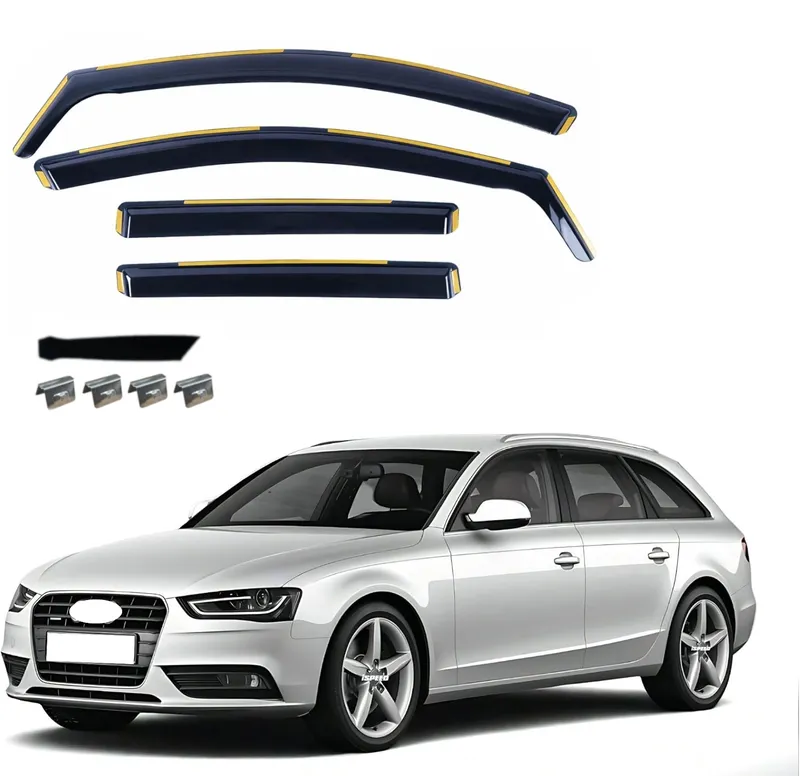 Комплект от 4бр. ветробрани за AUDI A4 B8 5D Combi 2009 - 2015 г. - 0