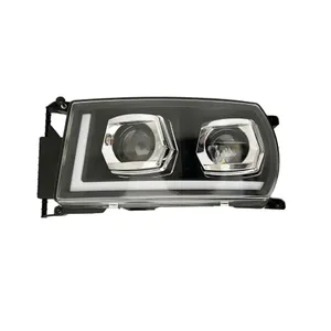 Ляв LED Лед диоден преден фар с DRL дневна светлина за камион Scania P G R S R420 R500 R520 R620 P500 24V