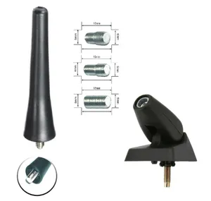 FM АМ Радио Антена 6.5 CM Къса Спортна и Основа За Захващане За Peugeot 106 206 206+ 306 405 406 806 Expert Partner