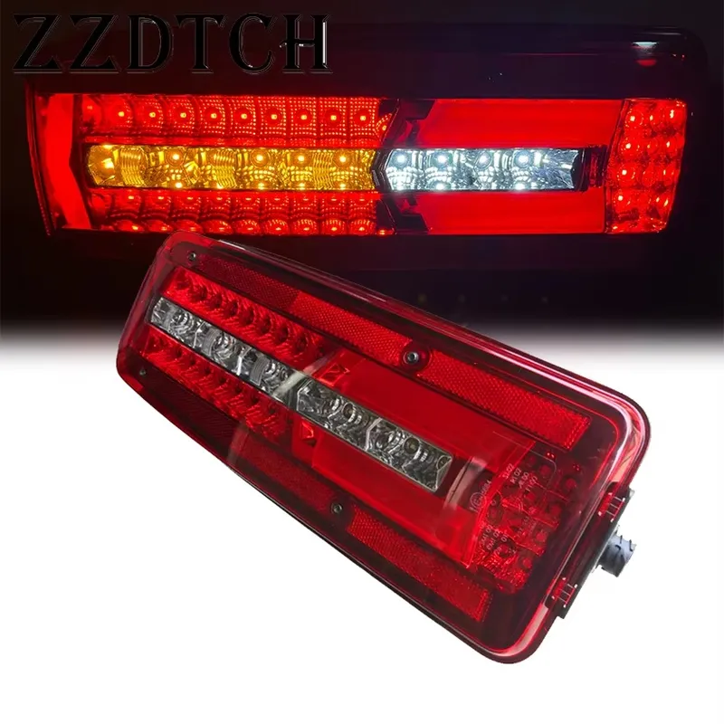 Ляв LED стоп Man TGX/TGS/TGL/TGM 24V с 7 функции E-Mark - 0
