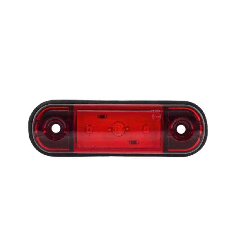 Червена LED Габаритна светлина / Маркер - 3 диода 12V-24V - 0