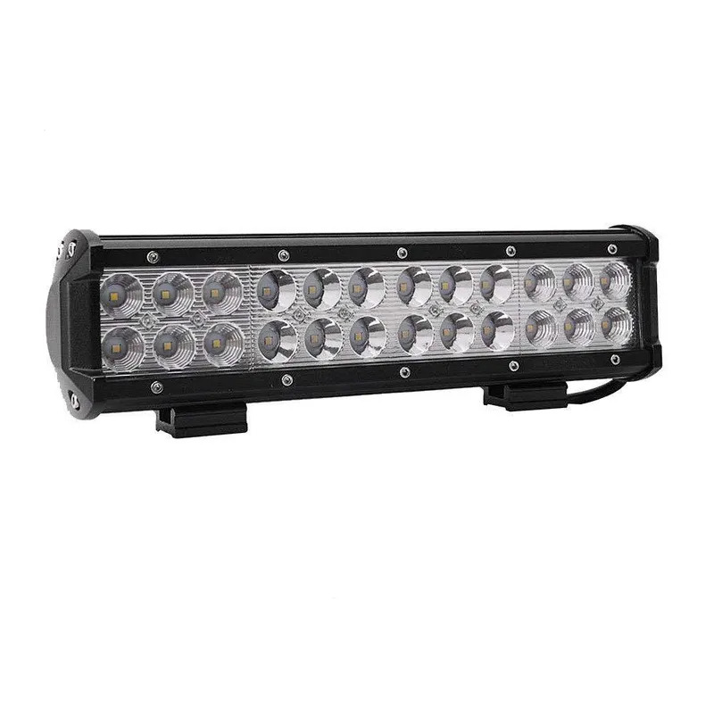 30 См Мощен LED бар с Комбинирана Combo светлина 72W 24 LED 12V 24V АТВ, Джип, 4х4, Offroad - 0