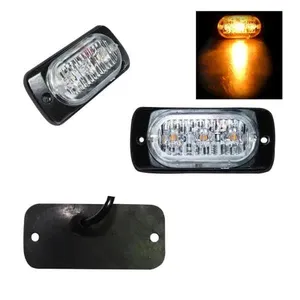3 LED Аварийна Лампа За Пътна Помощ, Жълта Блиц Светлина, Мигаща! MAR749