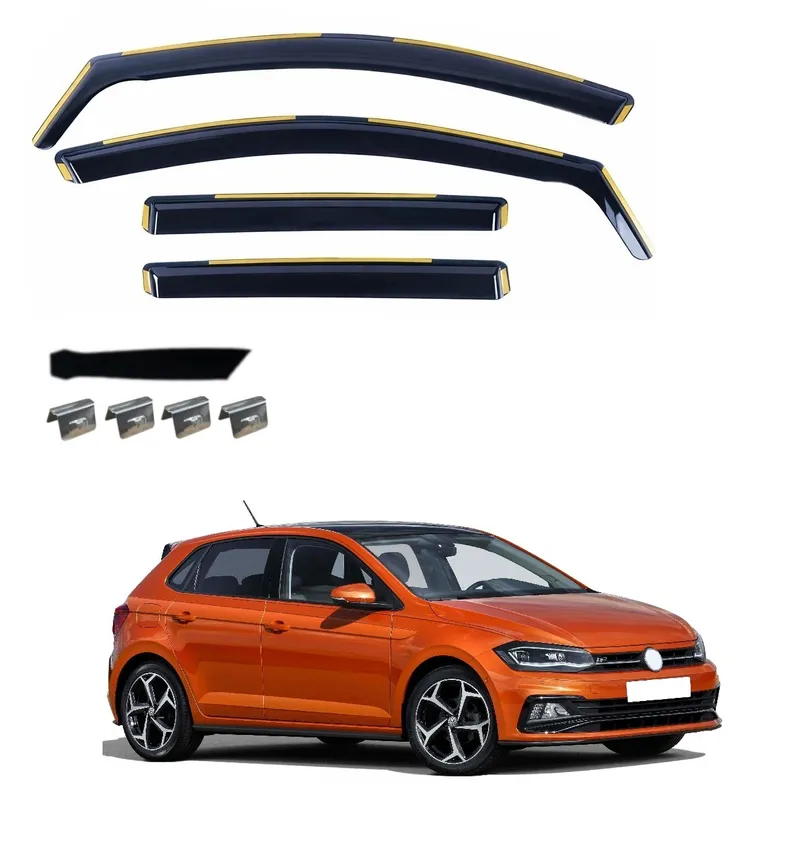 Комплект от 4бр. ветробрани за VW POLO VI HATCHBACK 2017 г. + - 0
