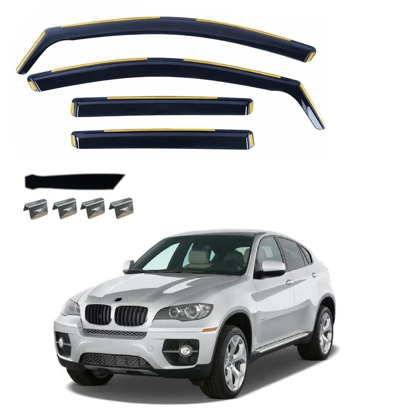 Комплект от 4бр. ветробрани за BMW X6 E71/E72 2008 - 2014 г. - 0