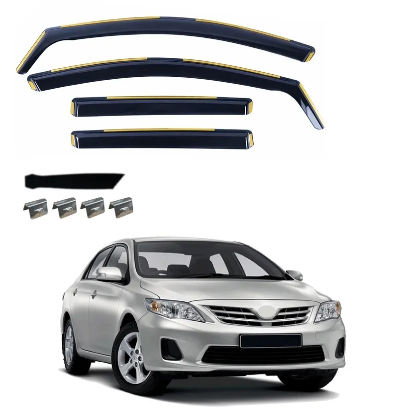 Комплект от 4бр. ветробрани за TOYOTA COROLLA X 2006 - 2012 г. - 0