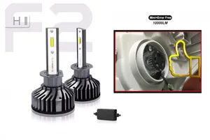 Комплект Умалени Мини LED Крушки H8 H9 H11 12V 24V 72W 10000lm За Фарове Canbus без Грешки