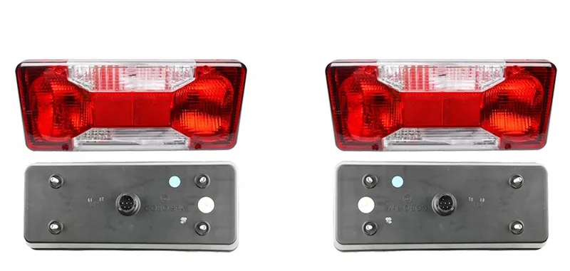 Комплект Ляв + Десен Стоп 12V 24V 300mm X 130 mm За Iveco Daily 2006 E4 - 0