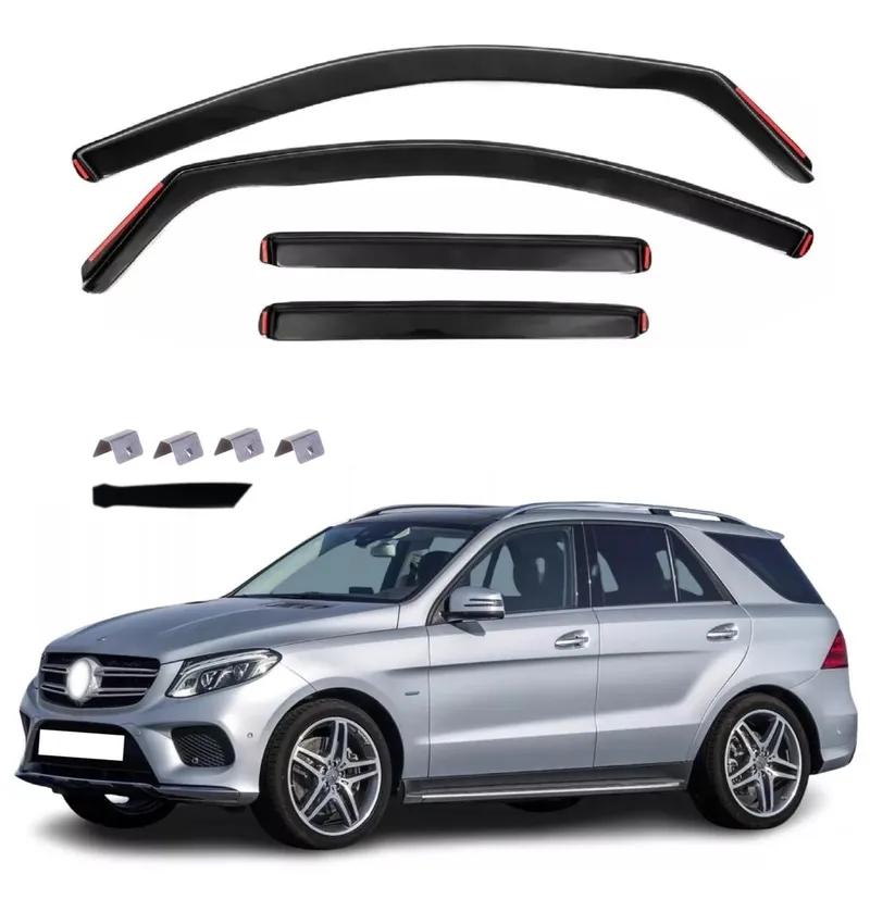 Комплект от 4бр. ветробрани за Mercedes M-Class / GLE (W166) 2011-2018 - 0