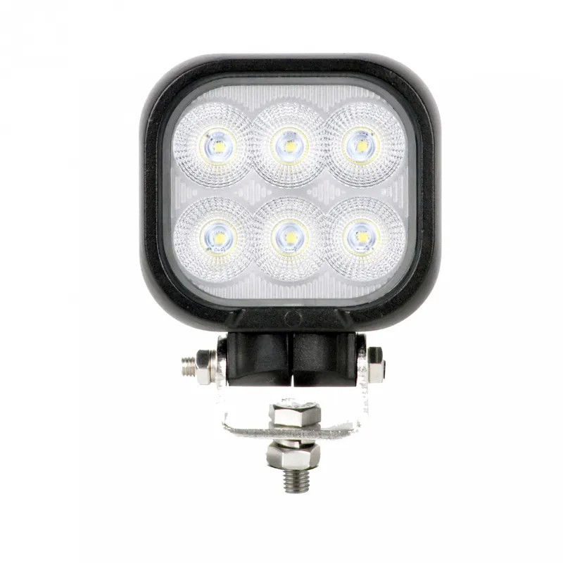 100мм 60W ЛЕД Диоден Халоген OSRAM LED Лампа 5100lm PRO Трактор Комбайн Земеделски Машини и др. - 0