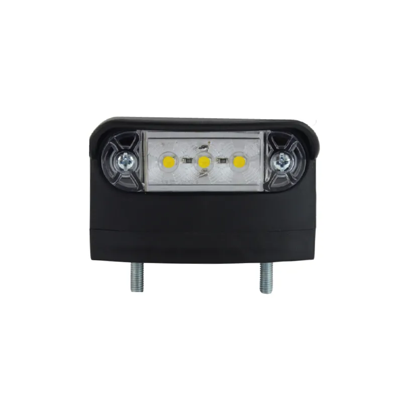 LED Плафон / Осветление за Регистрационен Номер - 3 диода 12V-24V - 0