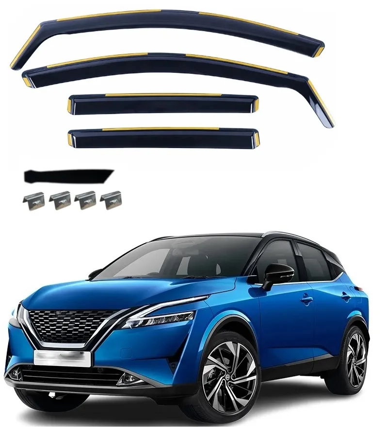Комплект от 4бр. ветробрани за Nissan Qashqai III (J12) 2021 - 2024 г. - 0