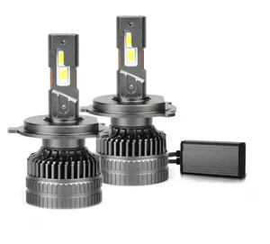 Комплект LED крушки H4 къси/дълги светлини – 12V-24V 60W 6500LM 6000K CANBUS без грешки