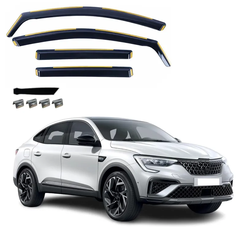 Комплект от 4бр. ветробрани за Renault Arkana Facelift 2023 г. + - 0