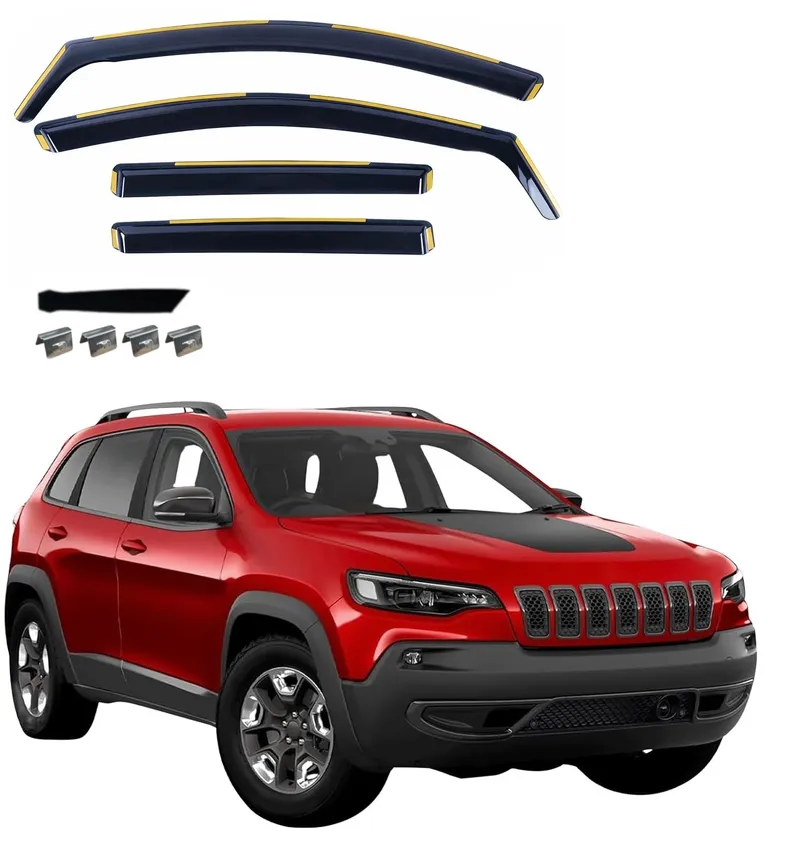 Комплект от 4бр. ветробрани за Jeep Cherokee V (KL) 2014 - 2023 - 0