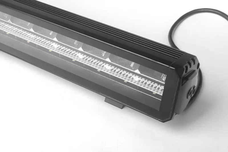 42.8 cm / 17 Инча 12V - 24V Led Bar Лед Бар Пиано дизайн Диоден Прожектор Супер Мощен Бяла и Оранжева Светлина Габарит Мъгла DRL Високо Качество Ново Поколение 9000LM 70W - 19