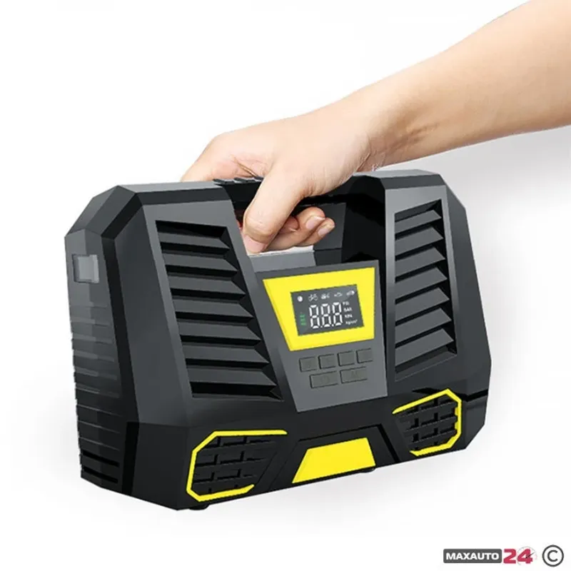 Компресор дигитален за гуми 12V - 1808-1 - 2