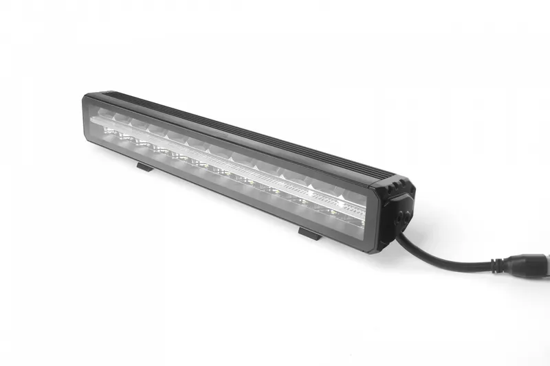 56 cm / 22 Инча 12V - 24V Led Bar Лед Бар Пиано дизайн Диоден Прожектор Супер Мощен Бяла и Оранжева Светлина Габарит Мъгла Блиц Високо Качество Ново Поколение 10900LM - 25