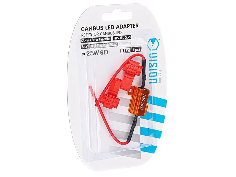 CANBUS LED резистор 25W 6 Ohm – 12V – за LED крушки - Carmotion - 1