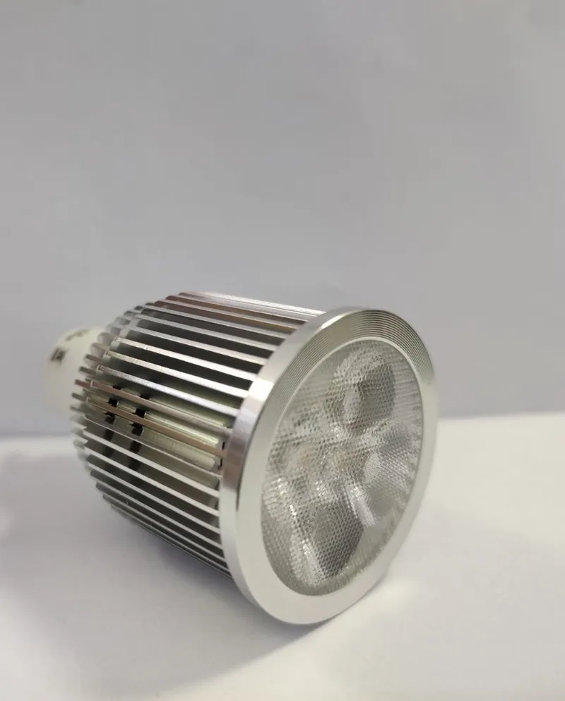 LED ЛЕД Диодна Крушка Тип Луничка HY-GU10-5S5A Топло Бяла Светлина 3000-3500K 12V - 1