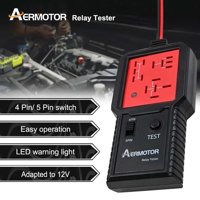 Универсален тестер за автомобилни релета 12V - 1