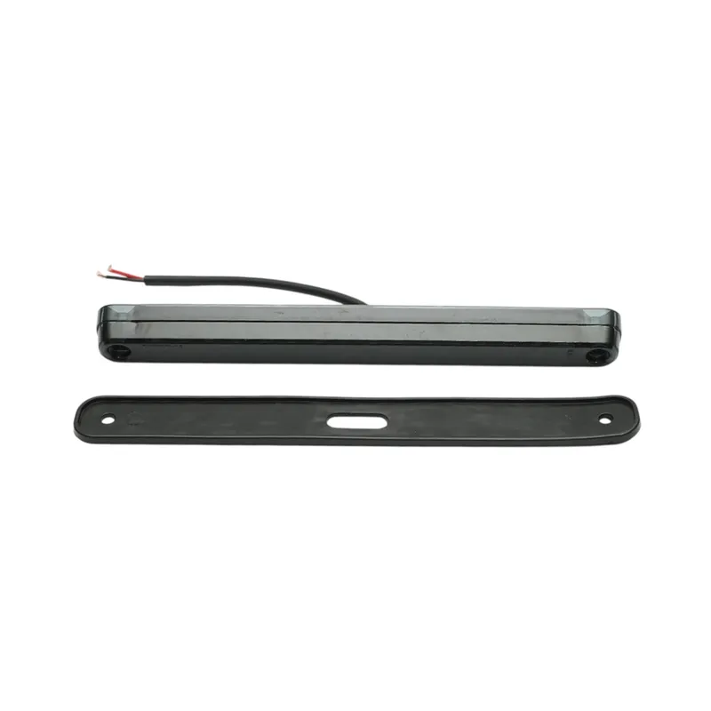 Червен LED Габарит / Маркер - Опушен 16 диода 12V-24V 235mm - 1